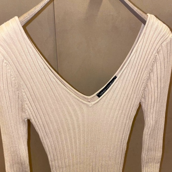 Naked wardrobe long sleeve knit dress - Picture 3 of 3